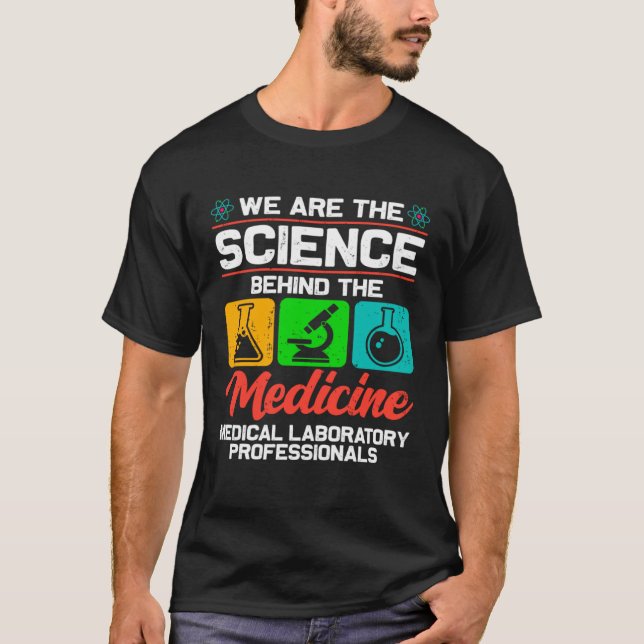 Medicinsk Laboratory Science Manar Women Lab Tech T Shirt (Framsida)
