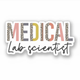 Medicinsk Laboratory Scientist MLS Gift Klistermärken