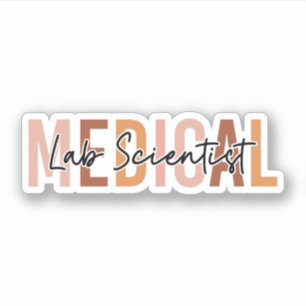 Medicinsk Laboratory Scientist MLS Gift Klistermärken