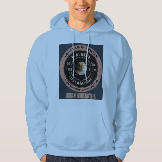 Medicinsk Logotyp T-shirt Hoodie (Framsida)