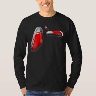 Medicinsk musiklongsleeve tee shirt