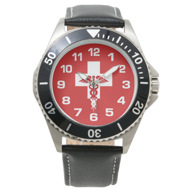 Medicinsk Professionell Armbandsur (Framsida)