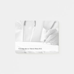 Medicinsk Professionell Doktor Office Sticky Antec Post-it Block