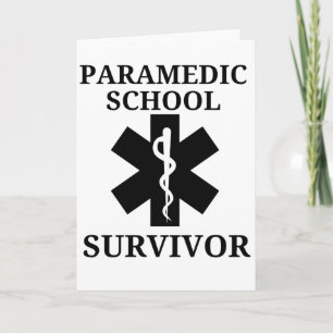 Medicinsk Professionell Medicinsk Shool Survivor Kort