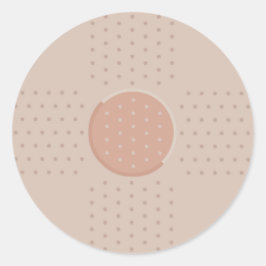 Medicinsk programvarupakett - rund etikett