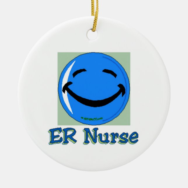 Medicinsk prydnad för sjukhusHF Julgransprydnad Keramik (Framsidan)