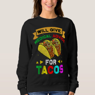 Medicinsk rådgivning till Tacos, mexikanska Cinco  T Shirt