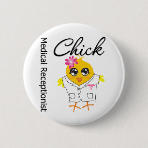 Medicinsk Receptionistchick Knapp
