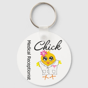 Medicinsk Receptionistchick Nyckelring