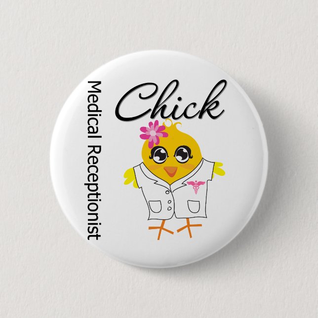 Medicinsk receptionistisk Chick Knapp (Framsida)