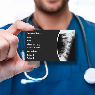 Medicinsk röntgenradiologi - tema visitkort