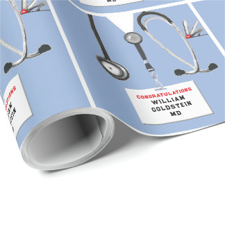 Medicinsk School Studenten Gift Presentpapper