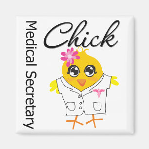 Medicinsk sekreterarechick magnet