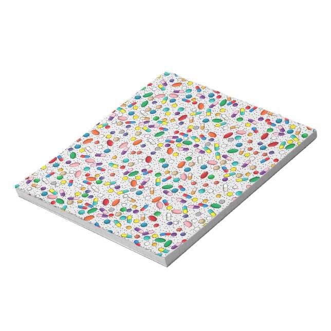 Medicinsk sjuksköterska Pharmacy Doktor Pill Desig Anteckningsblock (Roterad)