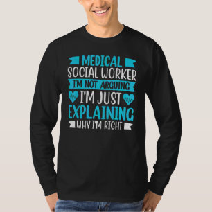 Medicinsk socialarbetare yrke jobb sjukhus 1 t shirt