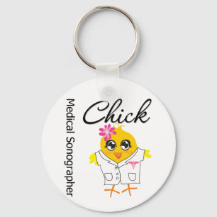 Medicinsk Sonograf-Chick Nyckelring