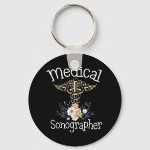 Medicinsk Sonographer Cute Sonography Gift Nyckelring