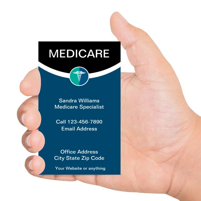 Medicinsk specialistsjukvård visitkort (Skapare uppladdad)