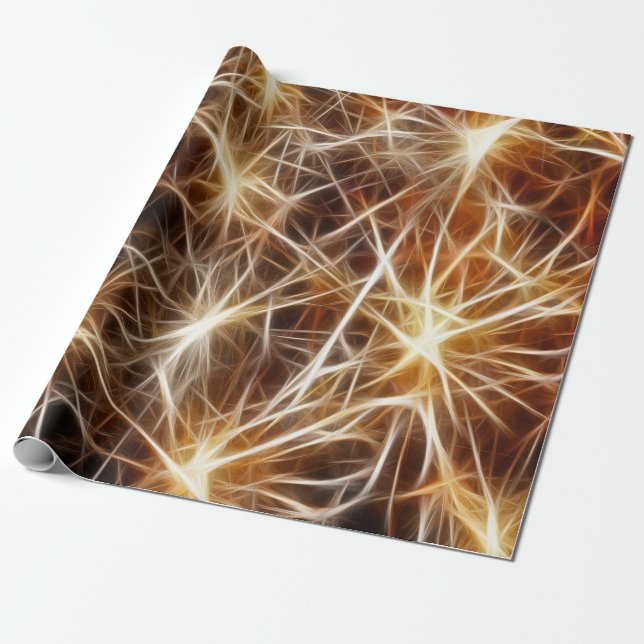 Medicinsk stil för Neurons Presentpapper (Utrullad)