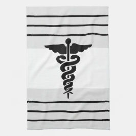 Medicinsk symbol kökshandduk