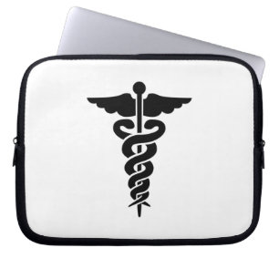 Medicinsk symbol laptop fodral