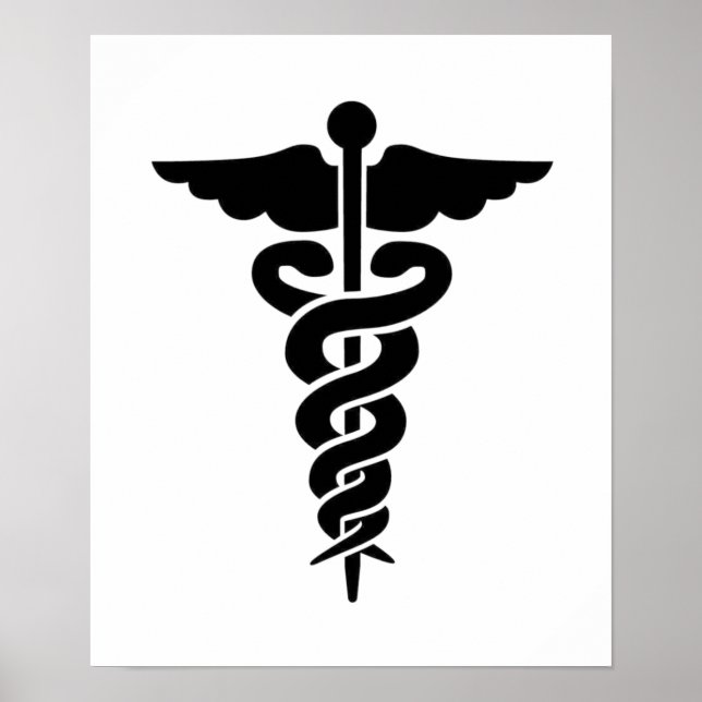 Medicinsk symbol poster (Framsidan)
