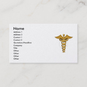 Medicinsk symbolvisitkort visitkort