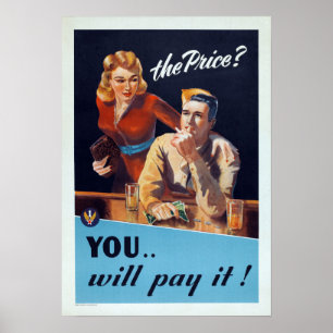 Medicinsk Syphilissjukdom för vintage Poster