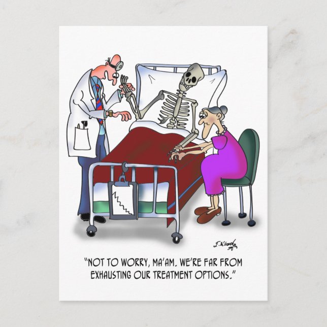 Medicinsk Tecknad 9378 Vykort (Framsida)