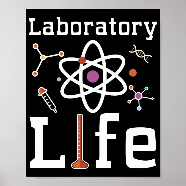 Medicinsk teknik för laboratorielivsvetenskap poster (Framsidan)