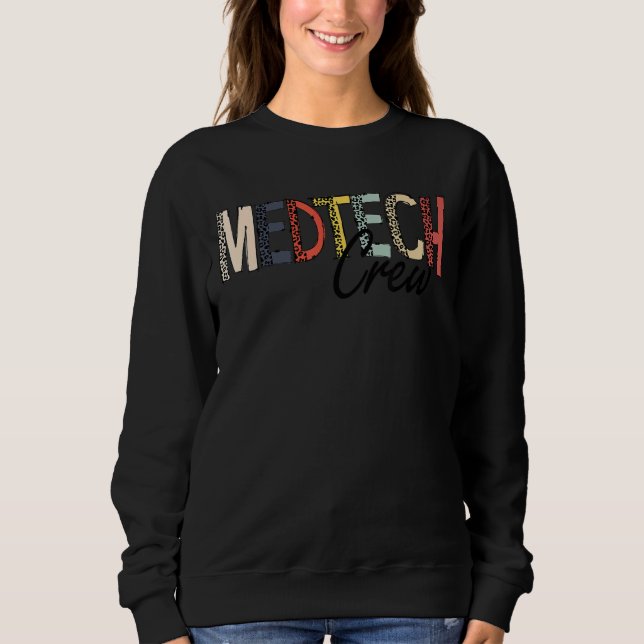 Medicinsk teknik med teknisk besättning Leopard Me T Shirt (Framsida)