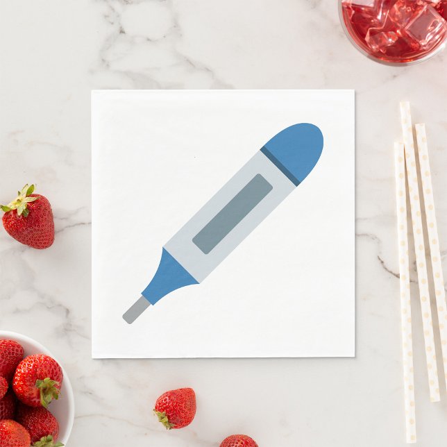 Medicinsk termometer pappersservett (Skapare uppladdad)