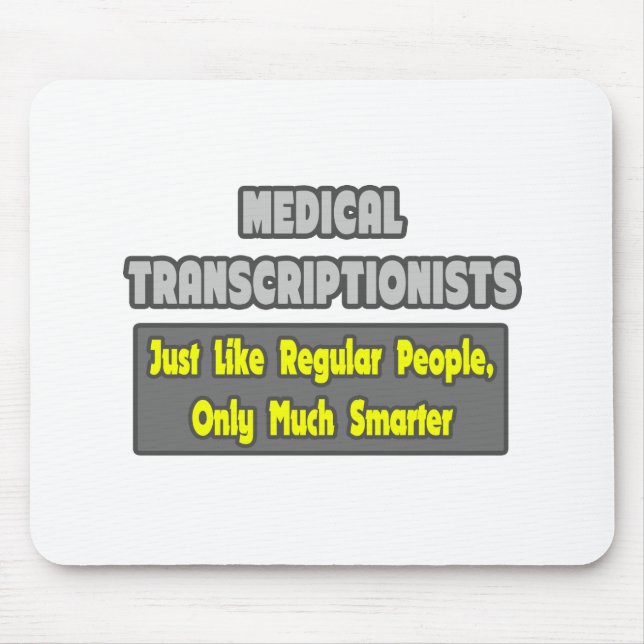 Medicinsk transkriptionister ... Smartare Musmatta (Framsidan)