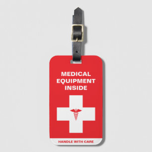 Medicinsk utrustning Hantera varsamt Bagagebricka