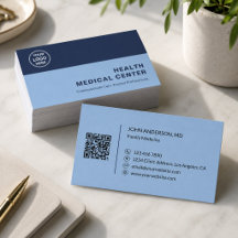 Medicinsk vårdklinik Läkare Blå Professionell