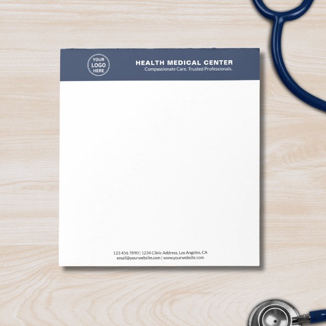 Medicinsk vårdklinik läkare professionell anteckningsblock (Medical Healthcare Clinic Doctor Professional Notepad)