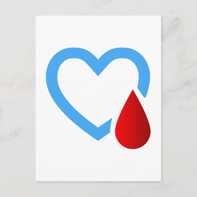 Medicinsk varning - typ 1 diabetes vykort (Framsida)