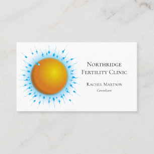 Medicinsk vetenskap fertilitets familjeklinik visitkort