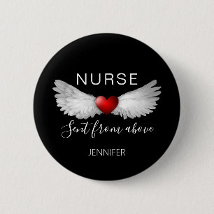 Medicinsk Vinge av Red Heart Angel Knapp