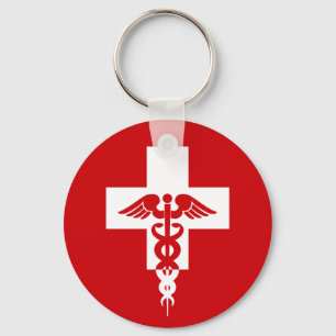Medicinsk yrkesmässig nyckelring
