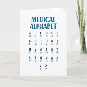 Medicinska alfabetet kort