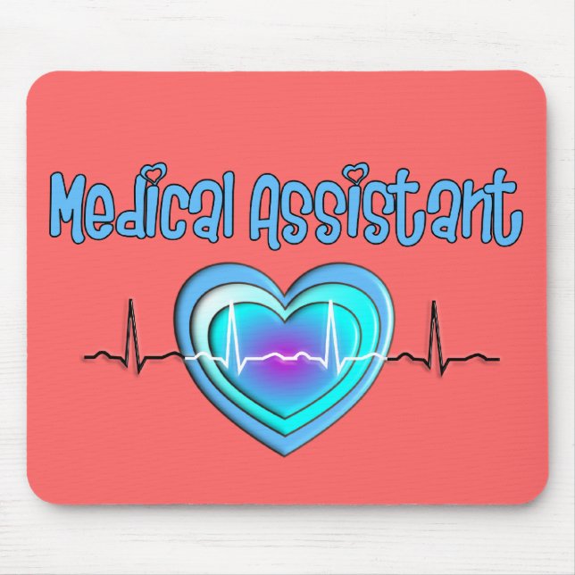 Medicinska assistentgåvor musmatta (Framsidan)