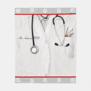 Medicinska Doktor Fleecefilt