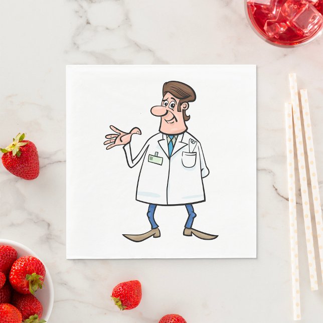 Medicinska Doktor Napkins Pappersservett (Skapare uppladdad)