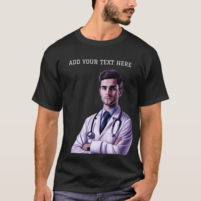 Medicinska Doktor T Shirt (Framsida)