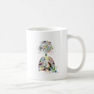 Medicinska gåvor hjärta och Lungsmotiv Kaffemugg