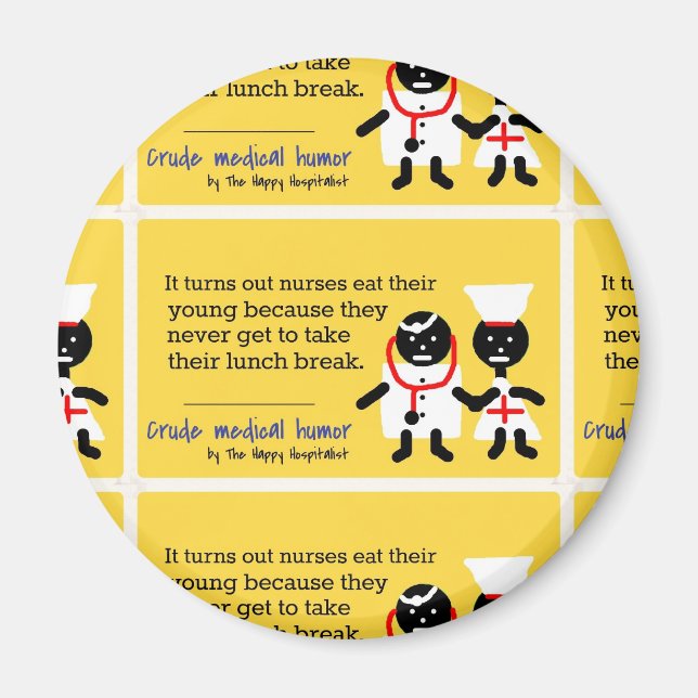 Medicinska Humor Magnet (Framsidan)