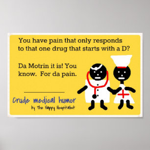 Medicinska Humor Poster