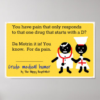 Medicinska Humor Poster