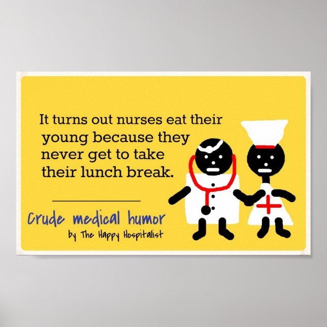 Medicinska Humor Poster (Framsidan)
